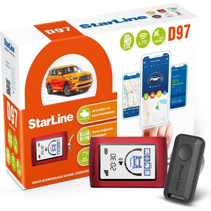 Сигнализация STARLINE D97 2SIM LTE-GPS 4003558