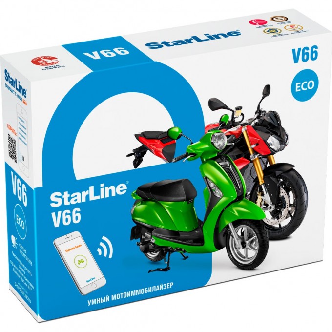 Сигнализация STARLINE V66 ECO 19041