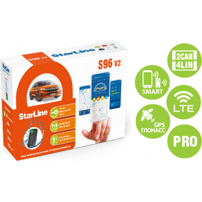 Комплект STARLINE S96 V2 LTE-GPS PRO 4004336