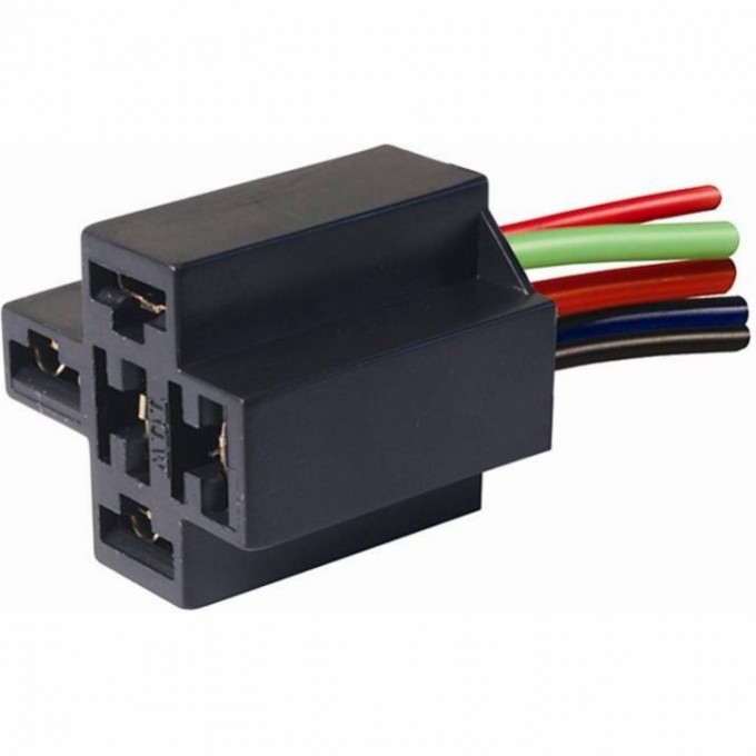 Разъем для реле STARLINE 5-контактный с проводами 30 см, с диодом 1012662