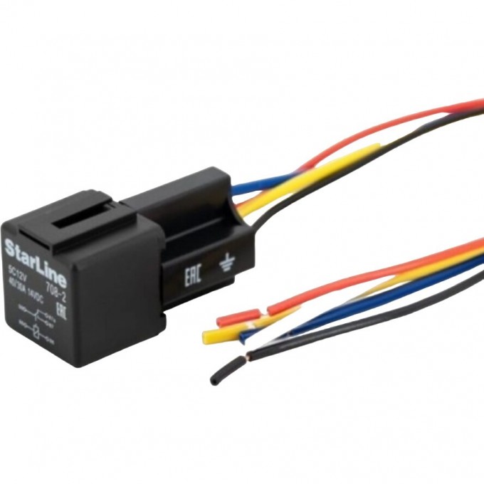 Реле 5-контактное STARLINE SL 5С24V, с держателем, 24В 1012295