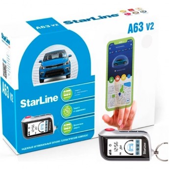 Сигнализация STARLINE A63 v2 Сигнализация STARLINE A63 v2