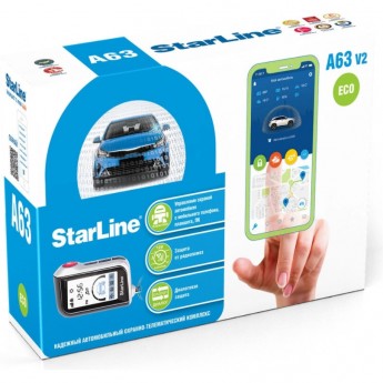 Сигнализация STARLINE A63 v2 ECO Сигнализация STARLINE A63 v2 ECO