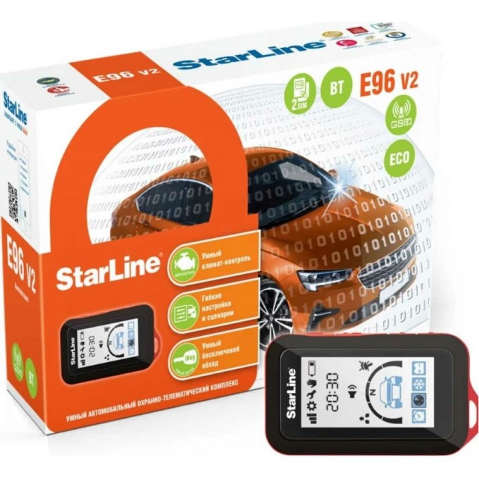 Сигнализация STARLINE E96 v2 GSM ECO 4004057