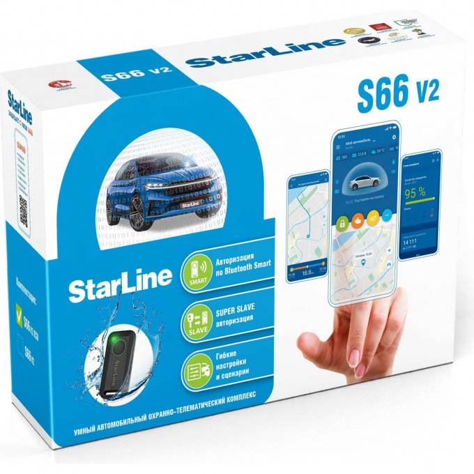 Сигнализация STARLINE S66 V2 LTE 4004224